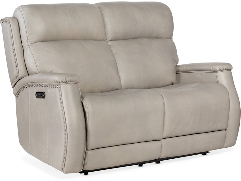 Hooker Furniture Living Room Rhea Zero Gravity Power Recline Loveseat with Power Headrest SS703-PHZ2-091 at Norwood Furniture