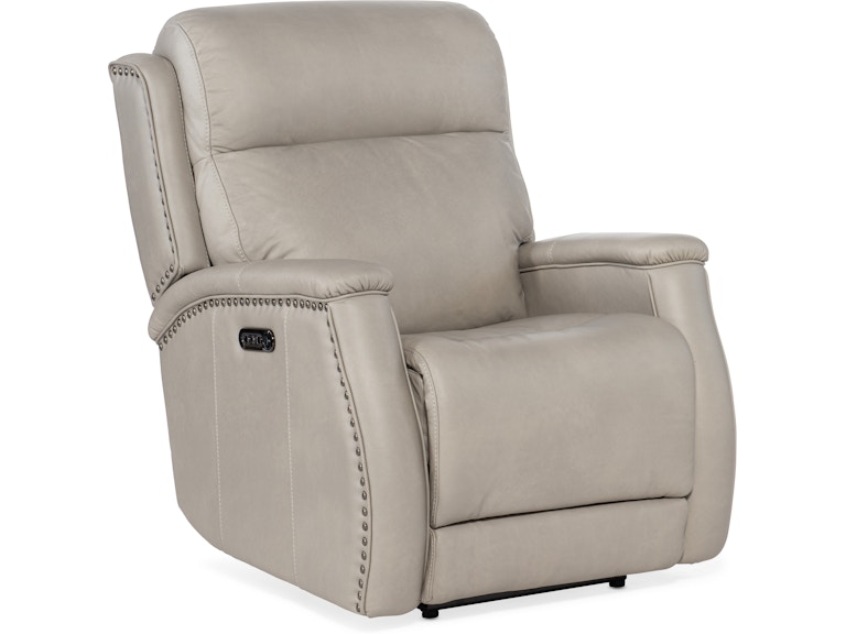 Hooker Furniture Living Room Rhea Zero Gravity Power Recliner with Power Headrest SS703-PHZ1-091 at Norwood Furniture