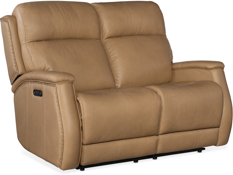 Hooker Furniture Living Room Rhea Zero Gravity Power Loveseat with Power Headrest SS703-PHZ2-080 at Norwood Furniture
