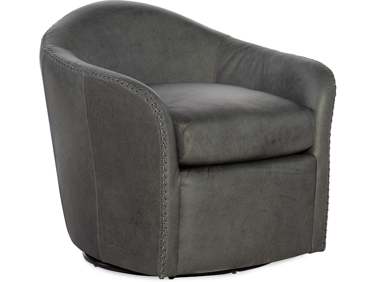 Hooker Furniture Living Room Roper Swivel Club Chair CC533-SW-095 at Norwood Furniture