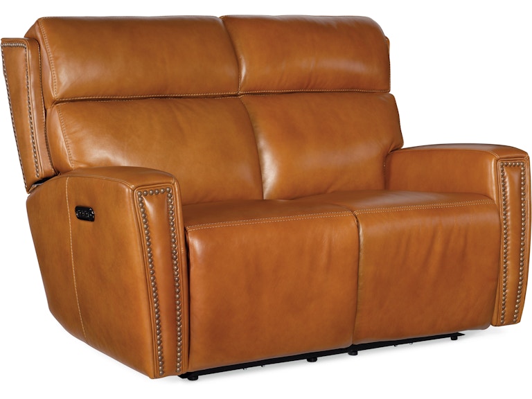 Hooker Furniture Living Room Ruthe Zero Gravity Power Recline Loveseat with Power Headrest SS704-PHZ2-019 at Norwood Furniture