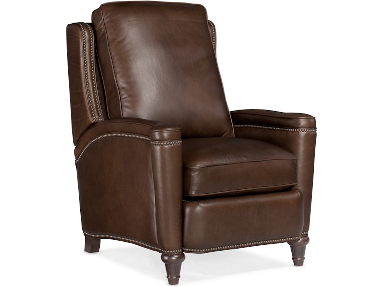 Hooker Furniture Living Room Rylea Manual Push Back Recliner RC216-PB-088 at Norwood Furniture