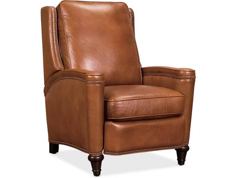 Hooker Furniture Living Room Rylea Manual Push Back Recliner RC216-PB-086 at Norwood Furniture