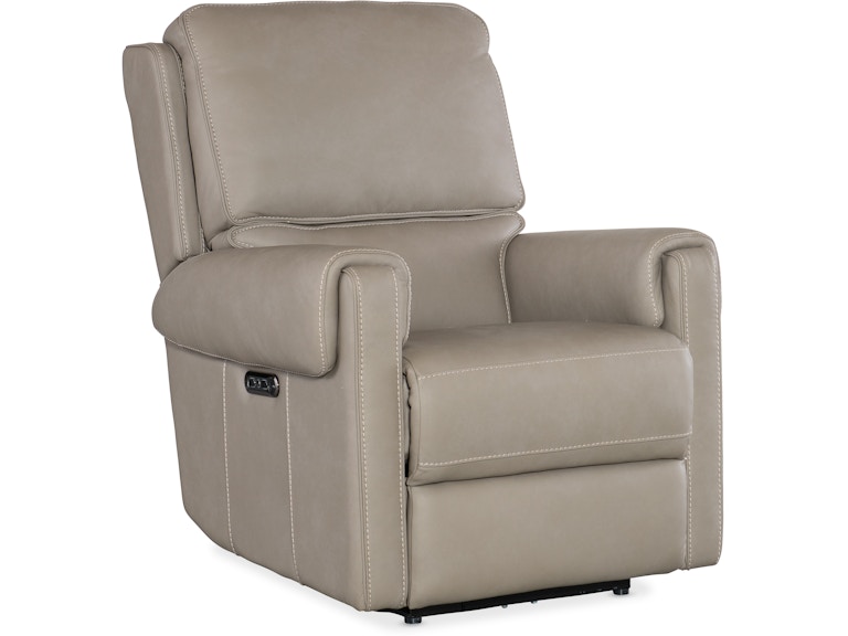 Hooker Furniture Living Room Somers Power Recliner w/Power Headrest SS718-PHZ1-090 at Norwood Furniture