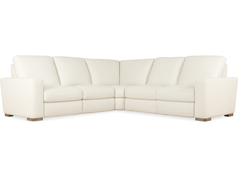 Hooker Furniture Living Room SS925 Small Living Your Way Sectional - Majestic Alabaster at Norwood Furniture