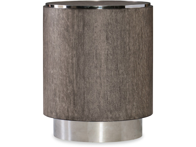 Hooker Furniture Living Room Storia Round End Table 1609-80116-MWD at Norwood Furniture