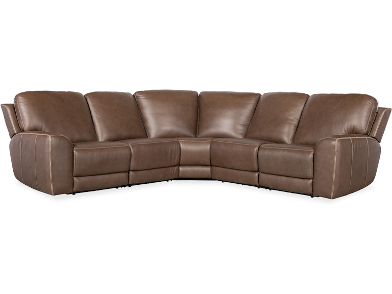 Hooker Furniture Living Room Torres 5 Piece Sectional SS640-5PC3-088 at Norwood Furniture