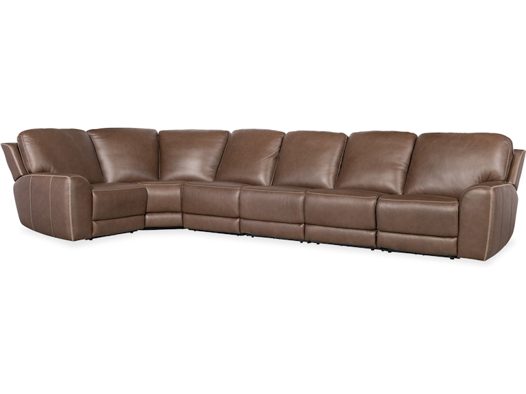 Hooker Furniture Living Room Torres 6 Piece Sectional SS640-6PC2-088 at Norwood Furniture