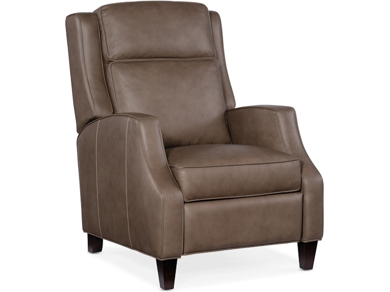 Hooker Furniture Living Room Tricia Manual Push Back Recliner RC110-PB-094 at Norwood Furniture
