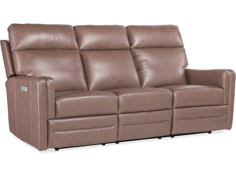 Hooker Furniture Living Room Twain Zero Gravity Power Sofa with Power Headrest and Lumbar SS645-PHZL3-070 at Norwood Furniture
