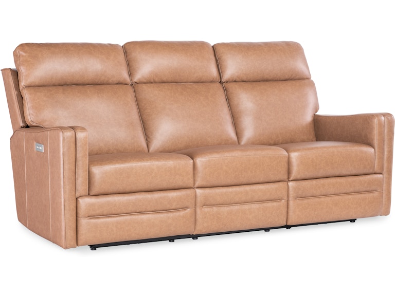Hooker Furniture Living Room Twain Zero Gravity Power Sofa with Power Headrest and Lumbar SS645-PHZL3-080 at Norwood Furniture