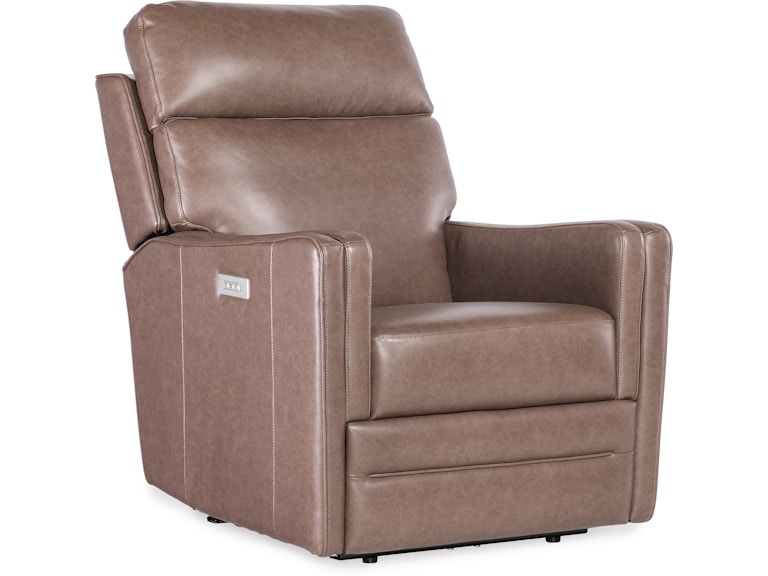Hooker Furniture Living Room Twain Zero Gravity Power Recliner with Power Headrest and Lumbar SS645-PHZL1-070 at Norwood Furniture