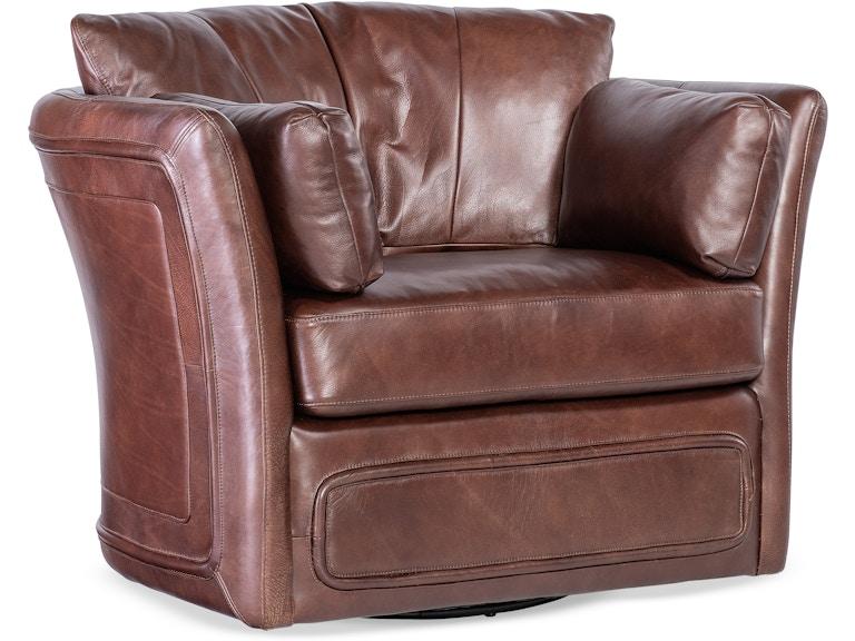Hooker Furniture Living Room Woodstock Swivel Chair SS800-SW-086 at Norwood Furniture