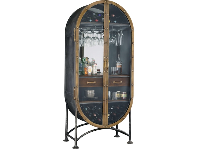 Howard Miller Bar and Game Room Boilermaker Wine and Bar Cabinet 695286 at Norwood Furniture