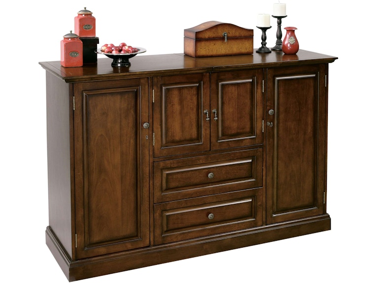 Howard Miller Bar and Game Room Devino II Wine and Bar Cabinet 695081 at Norwood Furniture