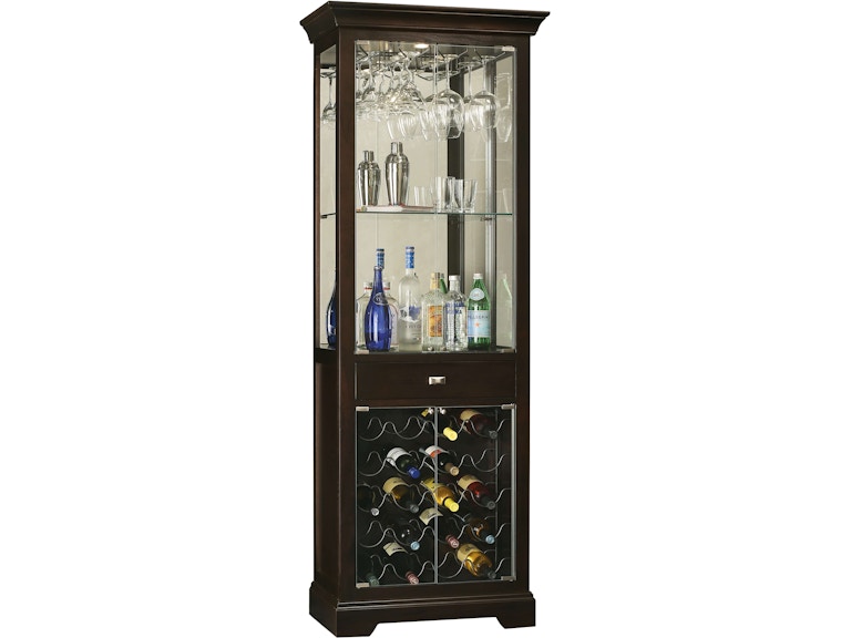 Howard Miller Bar and Game Room Gimlet Wine Cabinet 690005 at Norwood Furniture