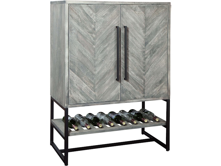 Howard Miller Bar and Game Room Jamaica Inn Wine Cabinet 695226 at Norwood Furniture