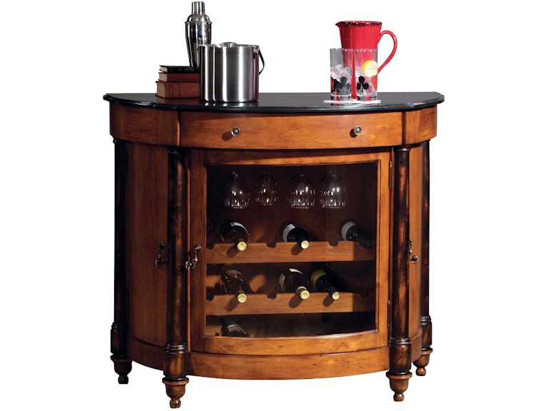 Howard Miller Bar and Game Room Merlot Valley Wine Console 695016 at Norwood Furniture