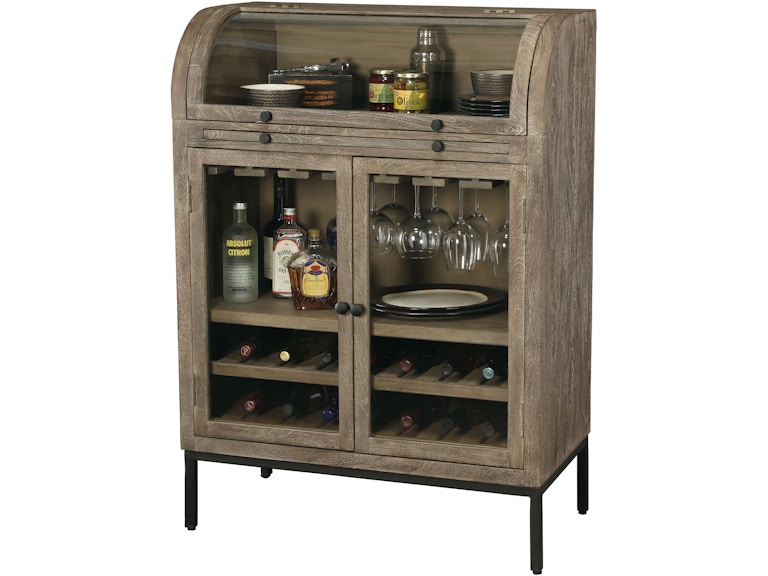 Howard Miller Bar and Game Room Paloma Wine and Bar Cabinet 695244 at Norwood Furniture