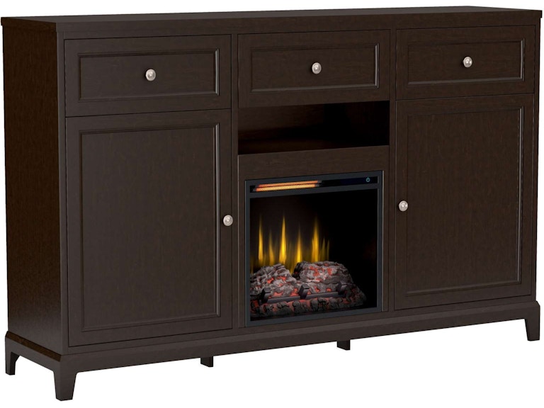 Howard Miller Home Entertainment 64 Inch - 67 Inch Extra Tall Fireplace Console F6Y at Norwood Furniture