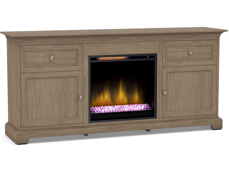 Howard Miller Home Entertainment 69" - 72" Fireplace Console F7E at Norwood Furniture
