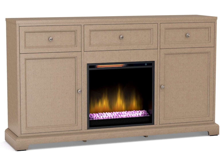 Howard Miller Home Entertainment 69" - 72" Fireplace Console F7S at Norwood Furniture