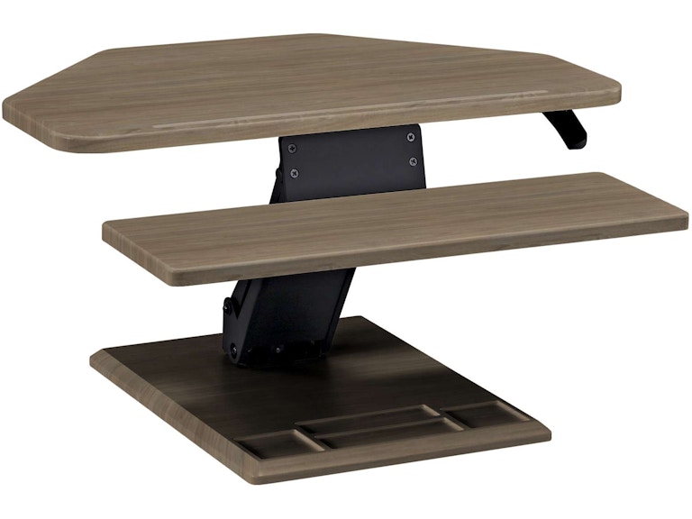Howard Miller Home Office Single-Lift Corner Converter 80102BKWE at Norwood Furniture