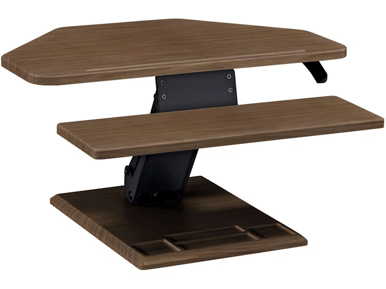 Howard Miller Home Office Single-Lift Corner Converter 80102BKWW at Norwood Furniture