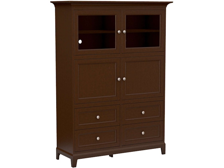 Howard Miller Living Room 43 Inch - 46 Inch Extra Tall Storage Cabinet H2H at Norwood Furniture