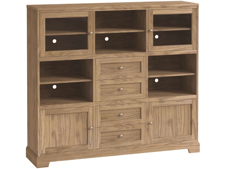 Howard Miller Living Room 64 Inch - 67 Inch Extra Tall Storage Cabinet H3G at Norwood Furniture