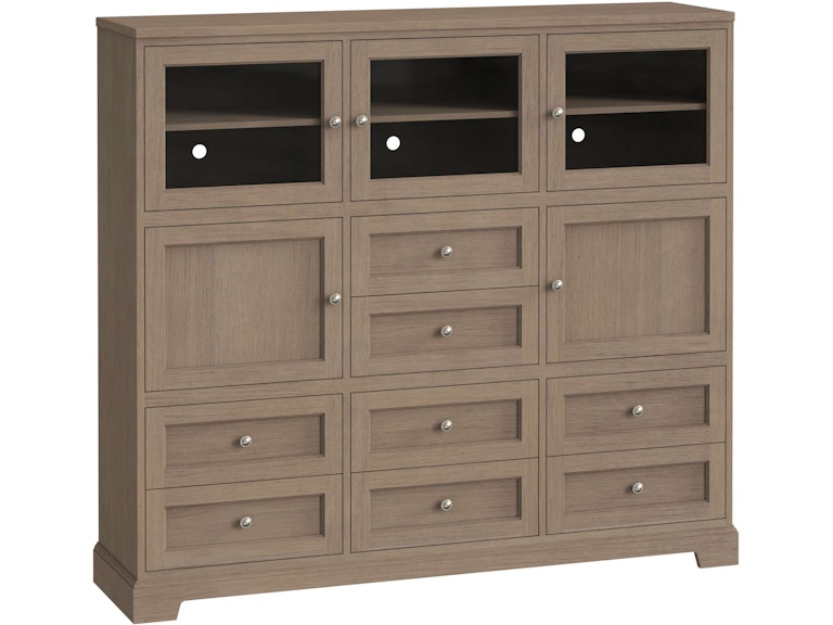Howard Miller Living Room 64 Inch - 67 Inch Extra Tall Storage Cabinet H3H at Norwood Furniture