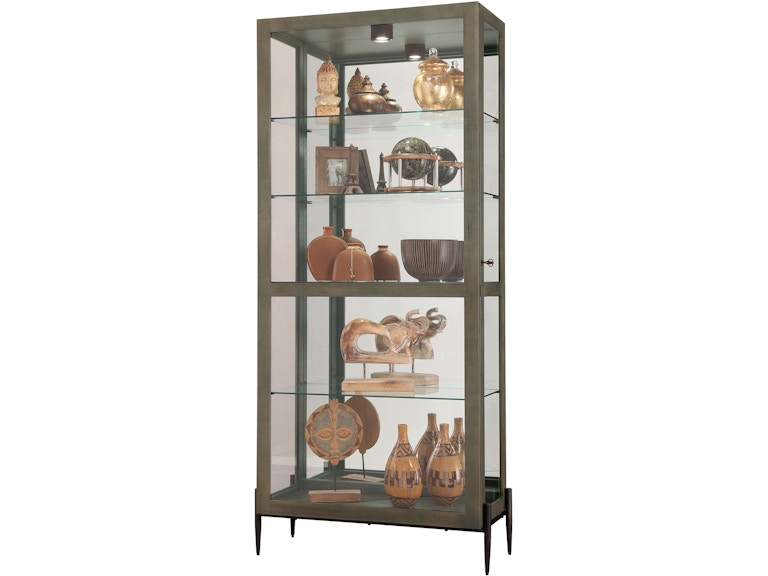 Howard Miller Living Room Ansel II Curio Cabinet 680691 at Norwood Furniture