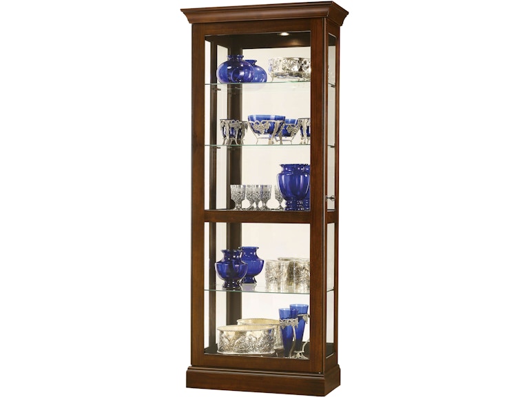 Howard Miller Living Room Berends IV Curio Cabinet 680580 at Norwood Furniture