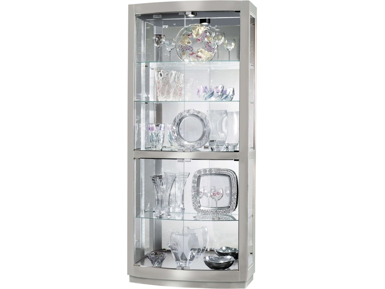 Howard Miller Living Room Bradington II Curio Cabinet 680396 at Norwood Furniture
