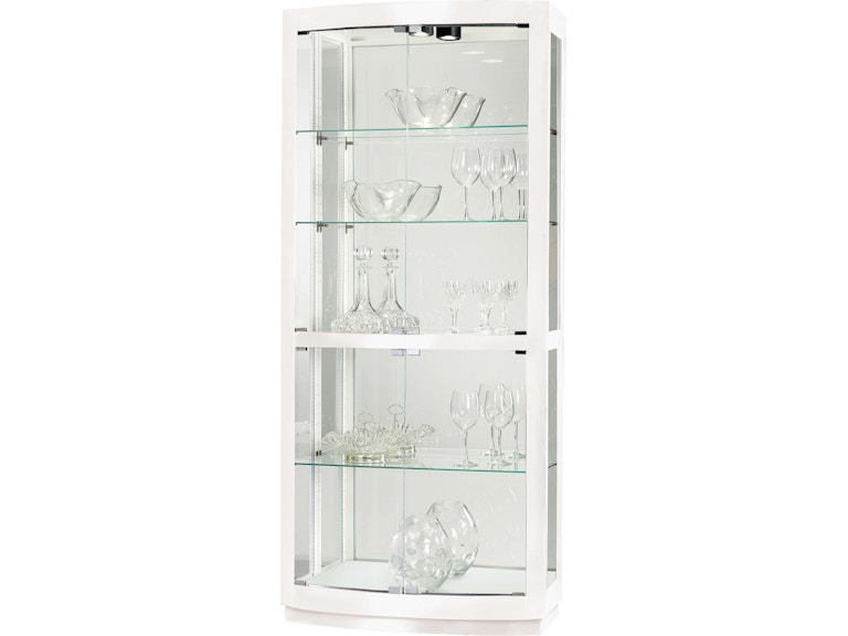 Howard Miller Living Room Bradington III Curio Cabinet 680677 at Norwood Furniture