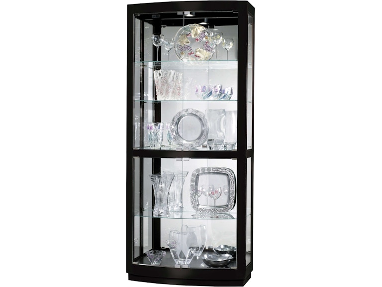 Howard Miller Living Room Bradington IV Curio Cabinet 680678 at Norwood Furniture