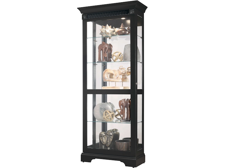 Howard Miller Living Room Brigid II Curio 680736 at Norwood Furniture