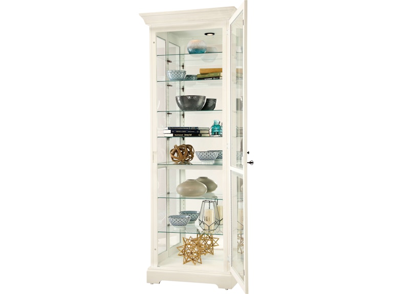 Howard Miller Living Room Chesterbrook V Curio Cabinet 680662 at Norwood Furniture