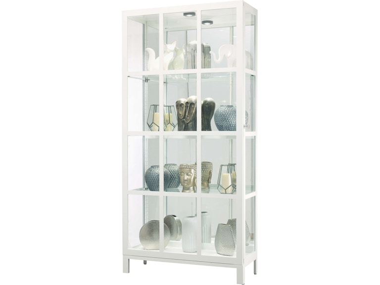 Howard Miller Living Room Clara Curio Cabinet 680763 at Norwood Furniture