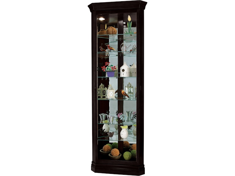 Howard Miller Living Room Duane Curio Cabinet 680487 at Norwood Furniture