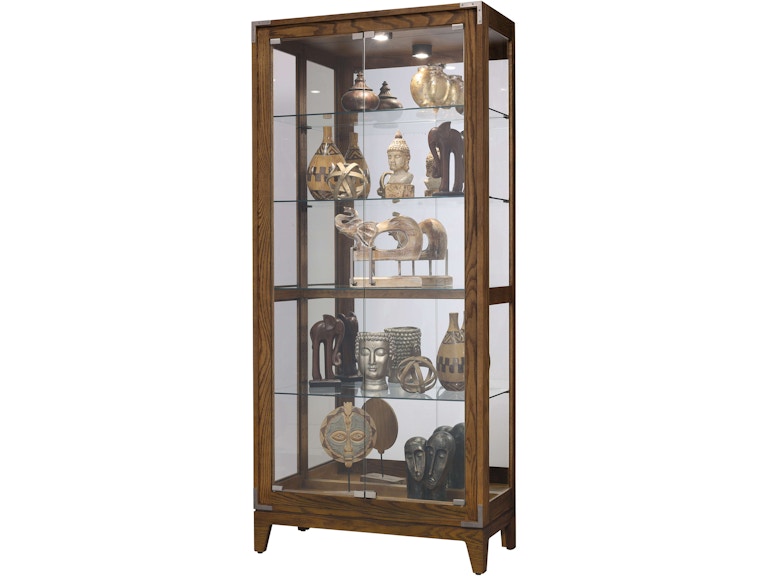 Howard Miller Living Room Elisa Curio 680740 at Norwood Furniture