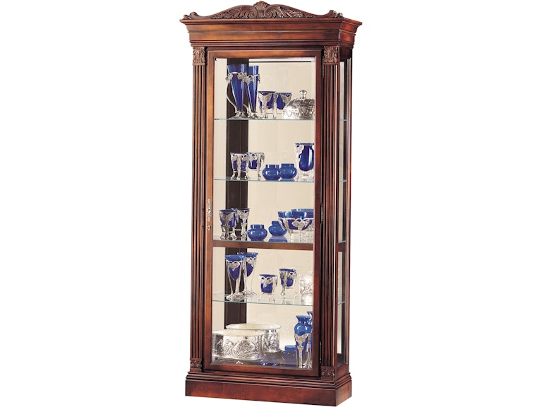 Howard Miller Living Room Embassy Curio Cabinet 680243 at Norwood Furniture