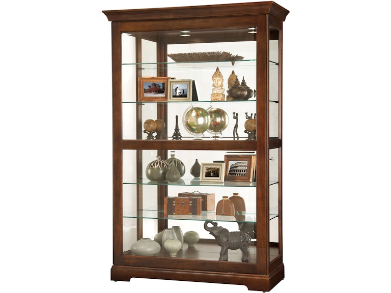 Howard Miller Living Room Kane Curio Cabinet 680625 at Norwood Furniture