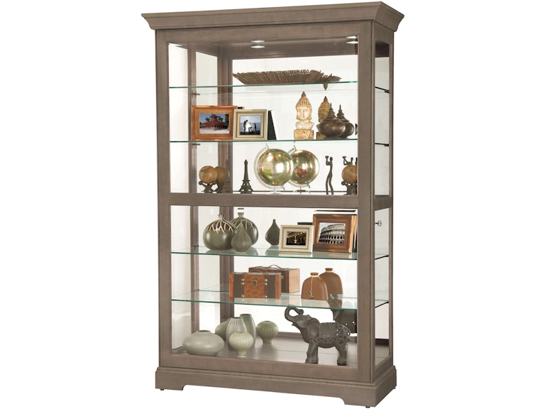 Howard Miller Living Room Kane V Curio Cabinet 680699 at Norwood Furniture
