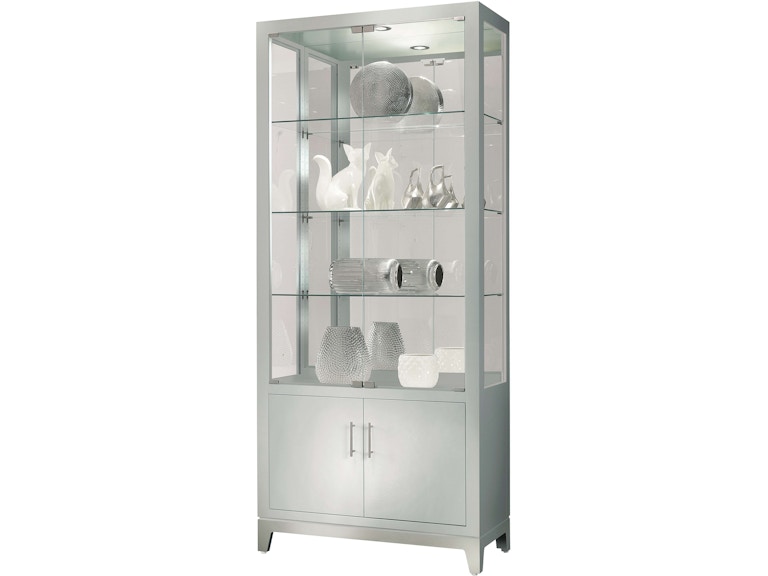 Howard Miller Living Room Larson II Curio 680751 at Norwood Furniture