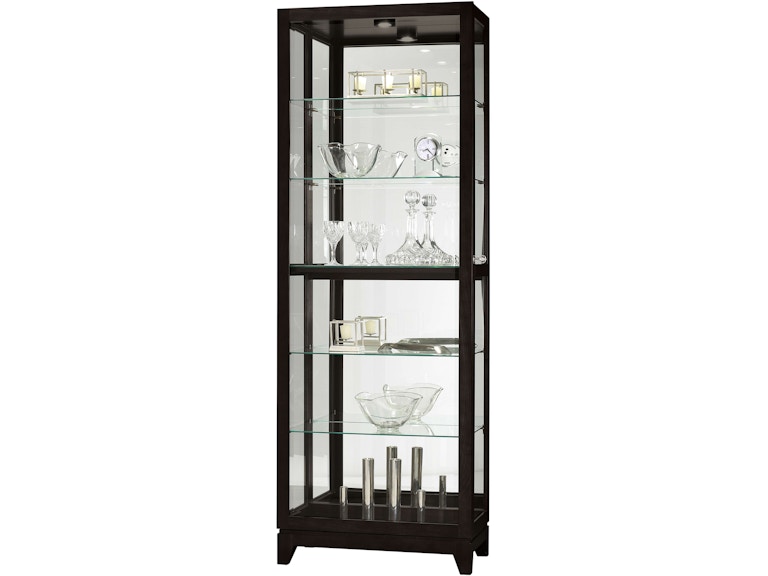 Howard Miller Living Room Luke IV Curio Cabinet 680629 at Norwood Furniture