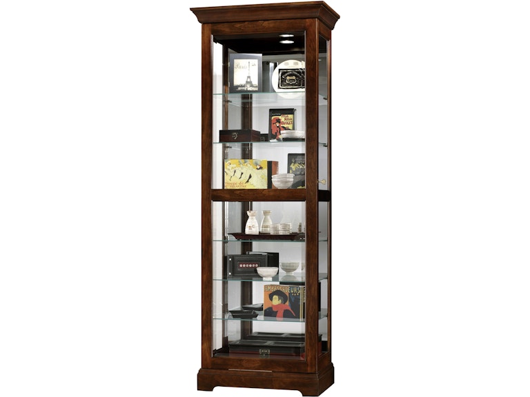 Howard Miller Living Room Martindale Curio Cabinet 680469 at Norwood Furniture