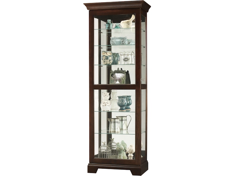 Howard Miller Living Room Martindale II Curio Cabinet 680577 at Norwood Furniture