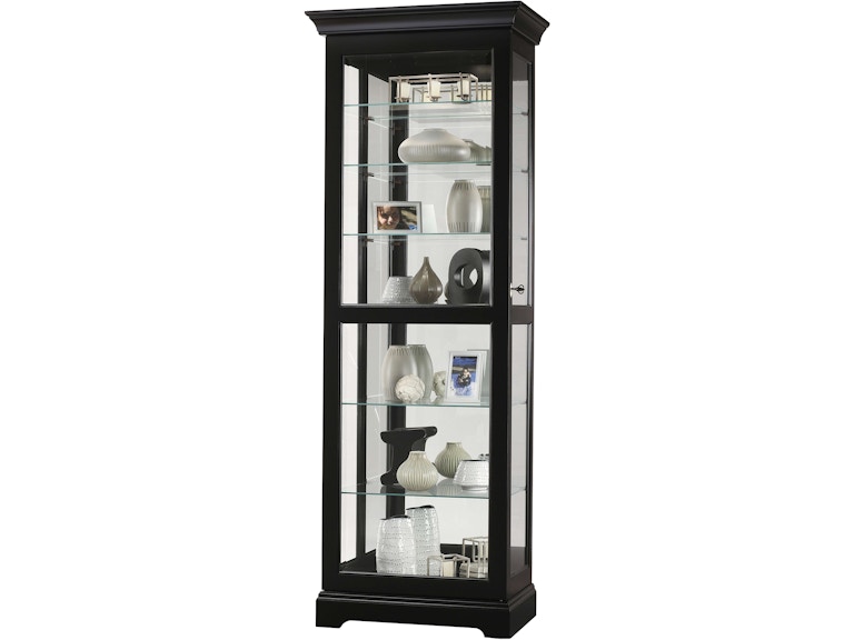 Howard Miller Living Room Martindale III Curio Cabinet 680578 at Norwood Furniture