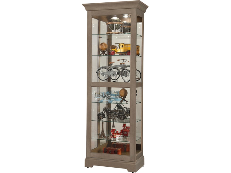 Howard Miller Living Room Martindale VI Curio Cabinet 680637 at Norwood Furniture